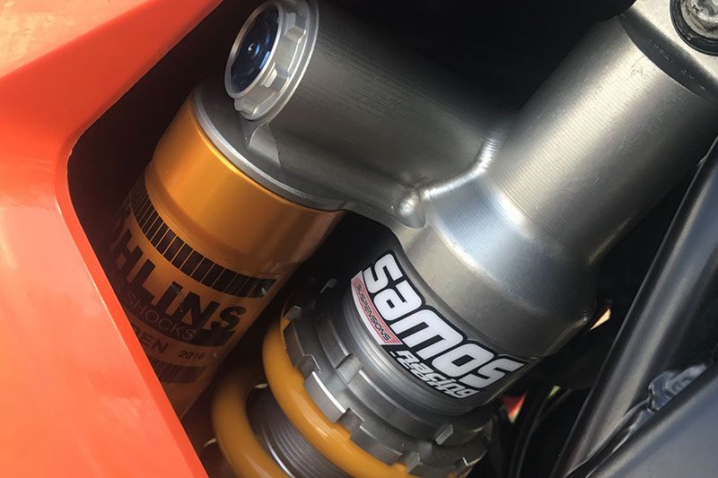 samos racing préparation suspensions et amortisseur moto